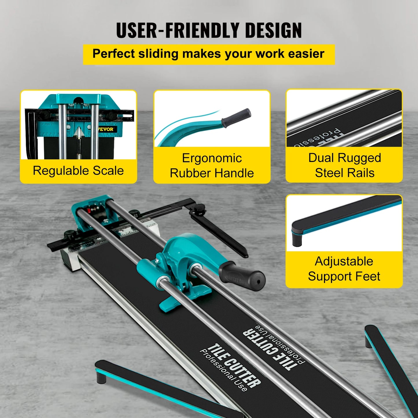 Manual High Precision Tile Cutter For Ceramic And Floor Tiles