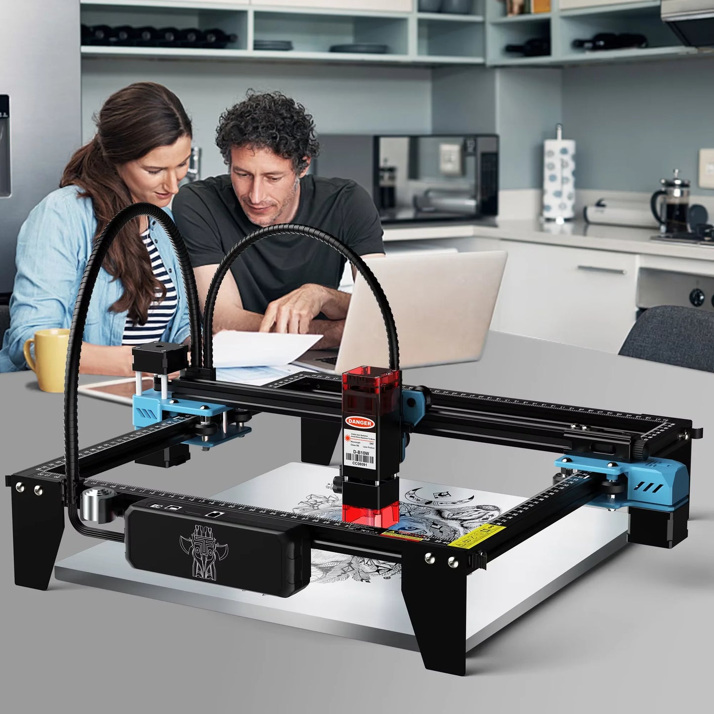 Two Trees TTS-10 Pro 80W Laser Engraver for DIY Projects