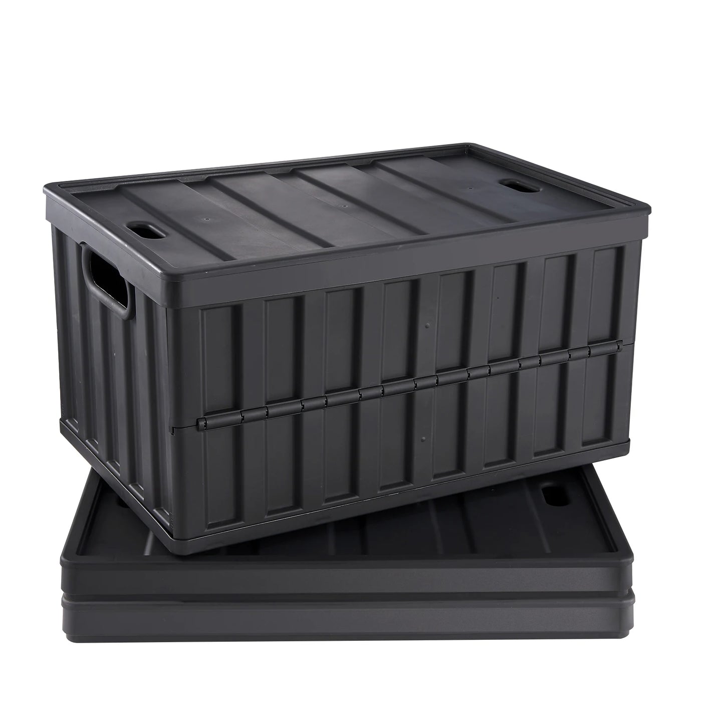 NONECN Collapsible Storage Bins Set Of 3 With Lids