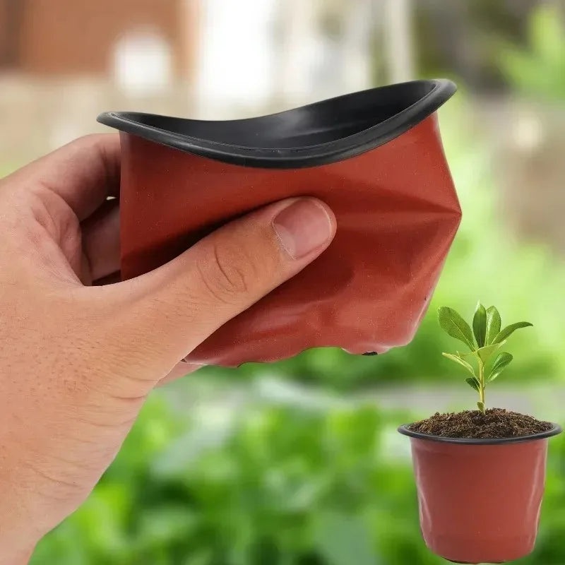 Plastic Nursery Pots Seedling Cups For Home Garden Plants
