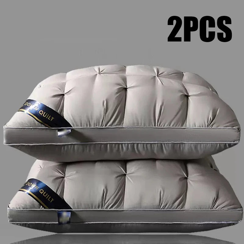 Sleep Pillow Set 2 Piece Soft Supportive Pillows for All Sleep Positions