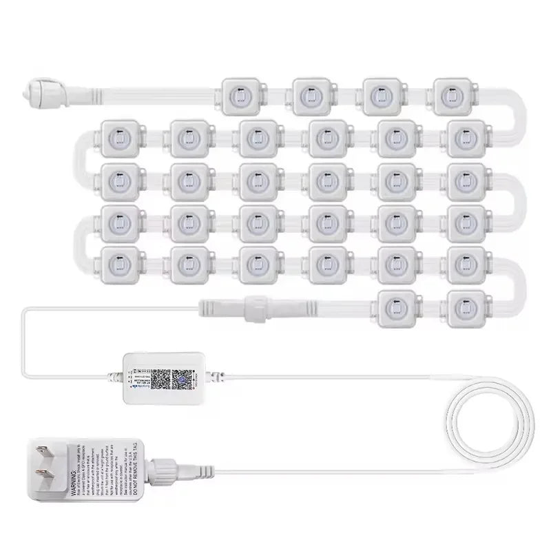 MIMIRGB Smart RGBIC Outdoor Eaves Lights For Home Decoration