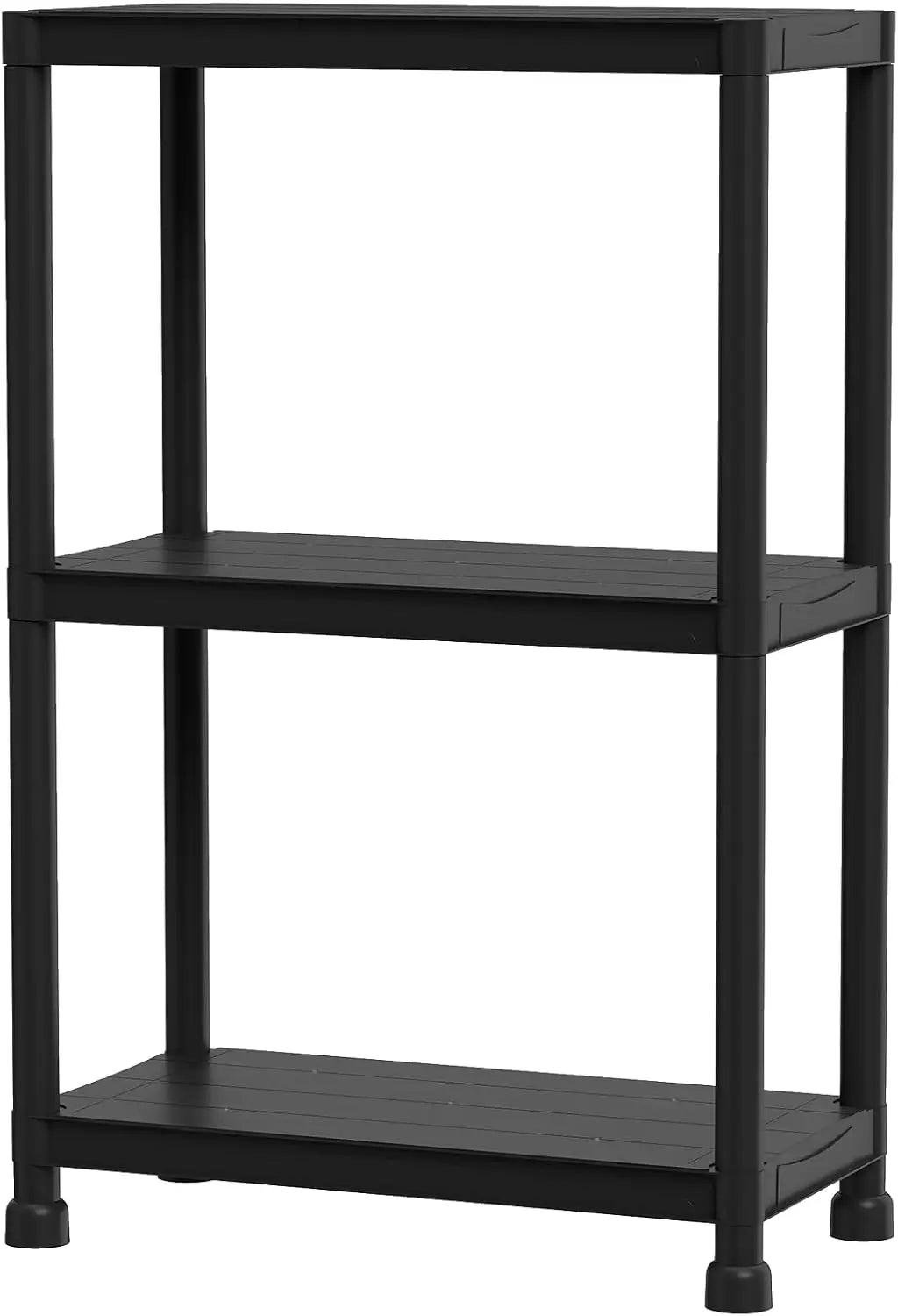 Giantex Heavy Duty Plastic Storage Shelves Freestanding Unit