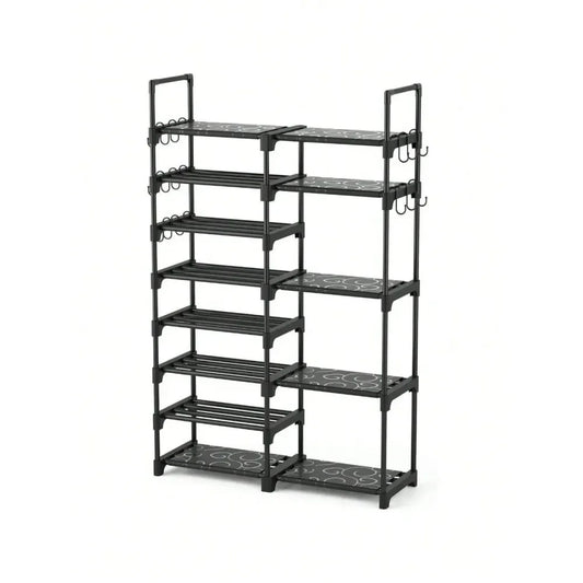XMSJ 8-Tier Shoe Rack Organizer For Closet And Entryway