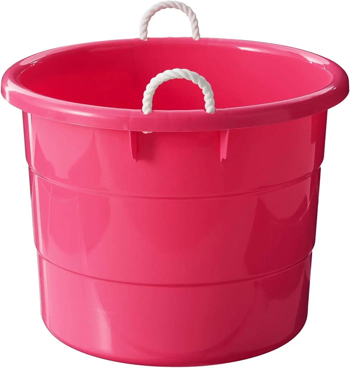 XMSJ Plastic Utility Tub Two Pack With Rope Handles