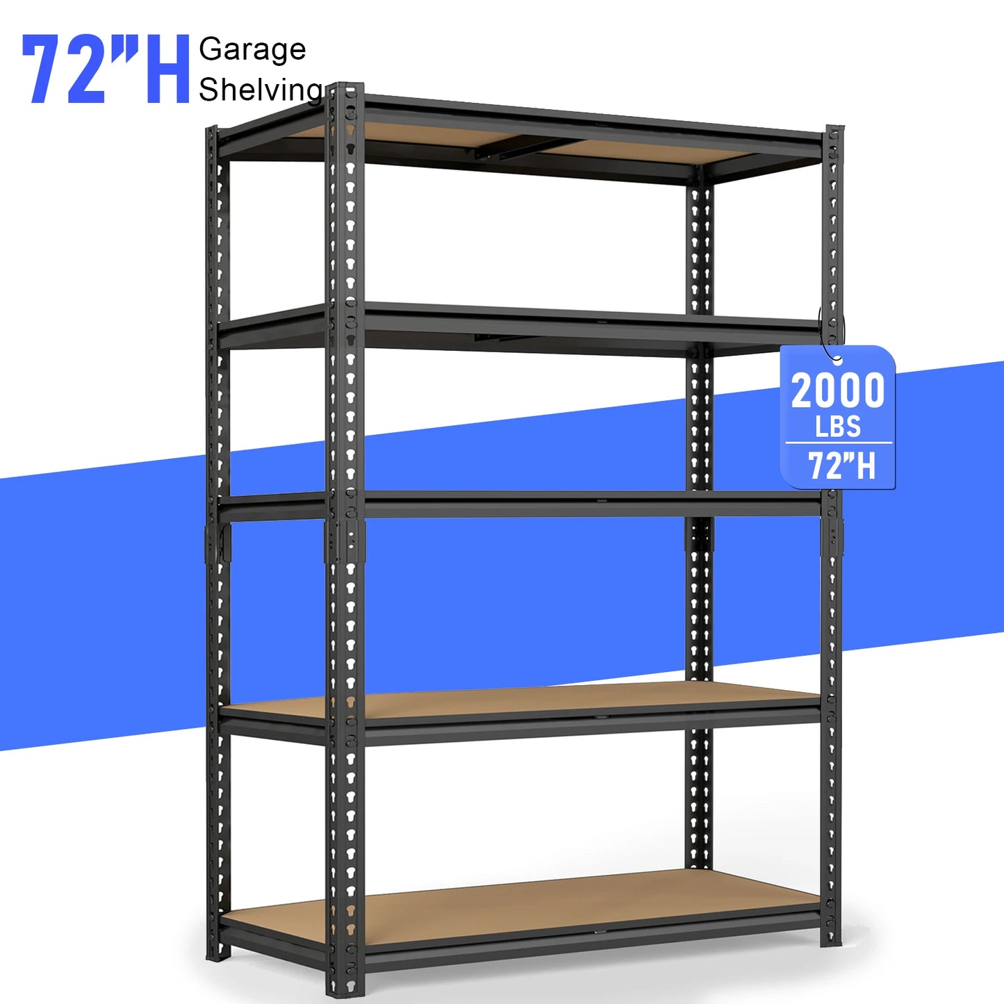 Heavy Duty Industrial Metal Storage Shelves With Adjustable Shelving Unit