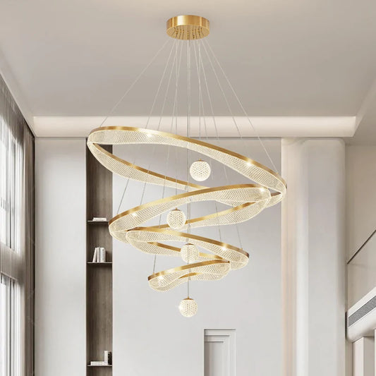 Pendant Lights For Living Room Ceiling Lamp LED Chandeliers
