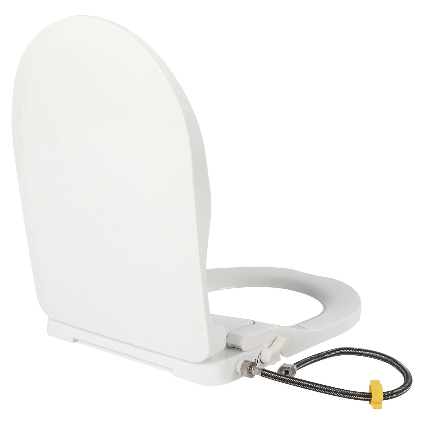 Non-Electric Bidet Seat With Dual Nozzles For Elongated Toilets