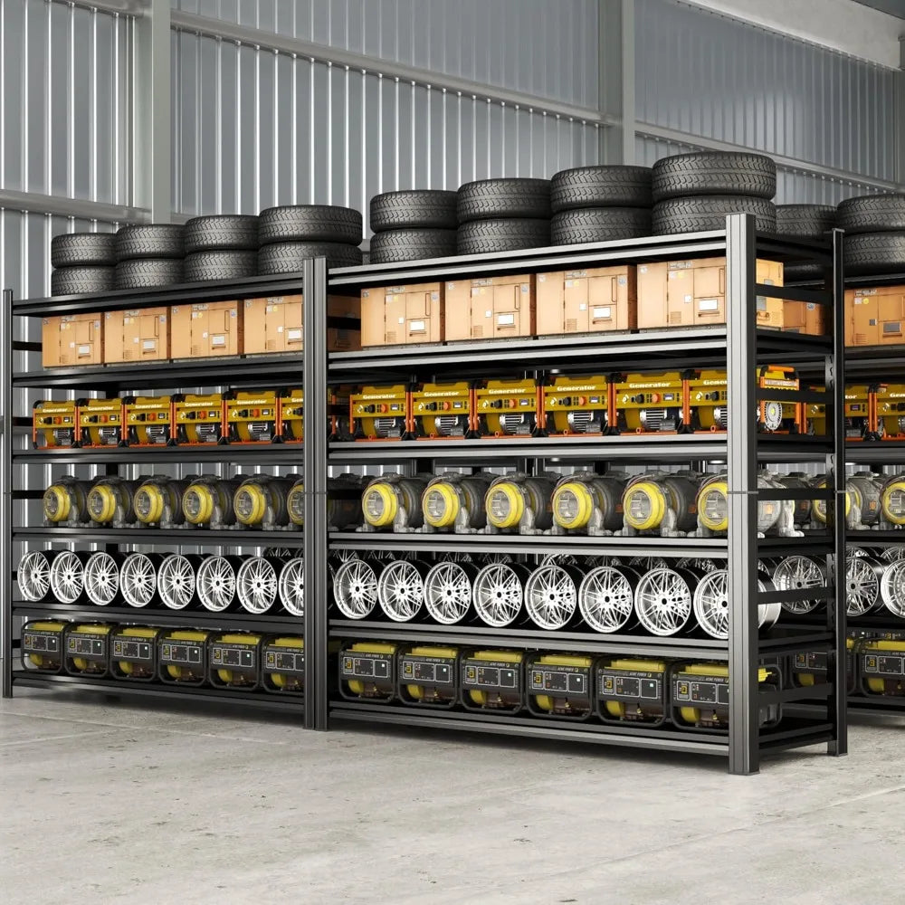Heavy Duty Metal Shelving 3000LBS Capacity 5-Tier Storage
