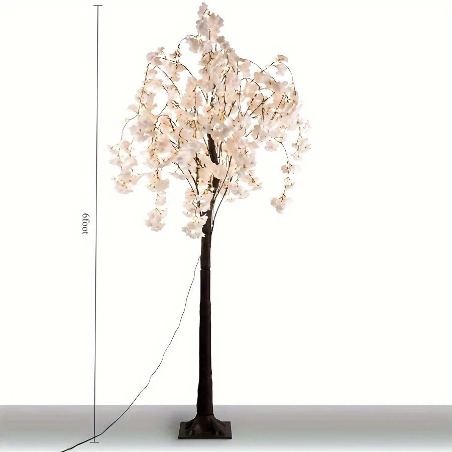Cherry Blossom Tree Light 6ft Indoor LED With 450 LEDs