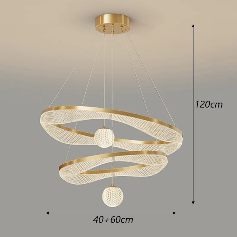 Pendant Lights For Living Room Ceiling Lamp LED Chandeliers