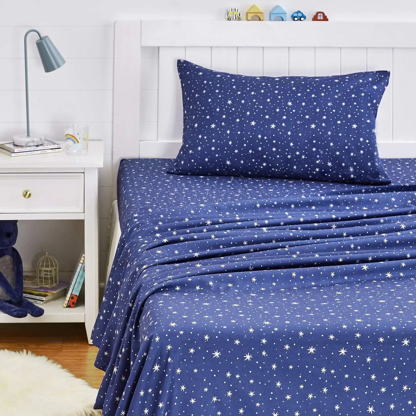 Soft Microfiber Kids Sheet Set 3 Piece Machine Washable
