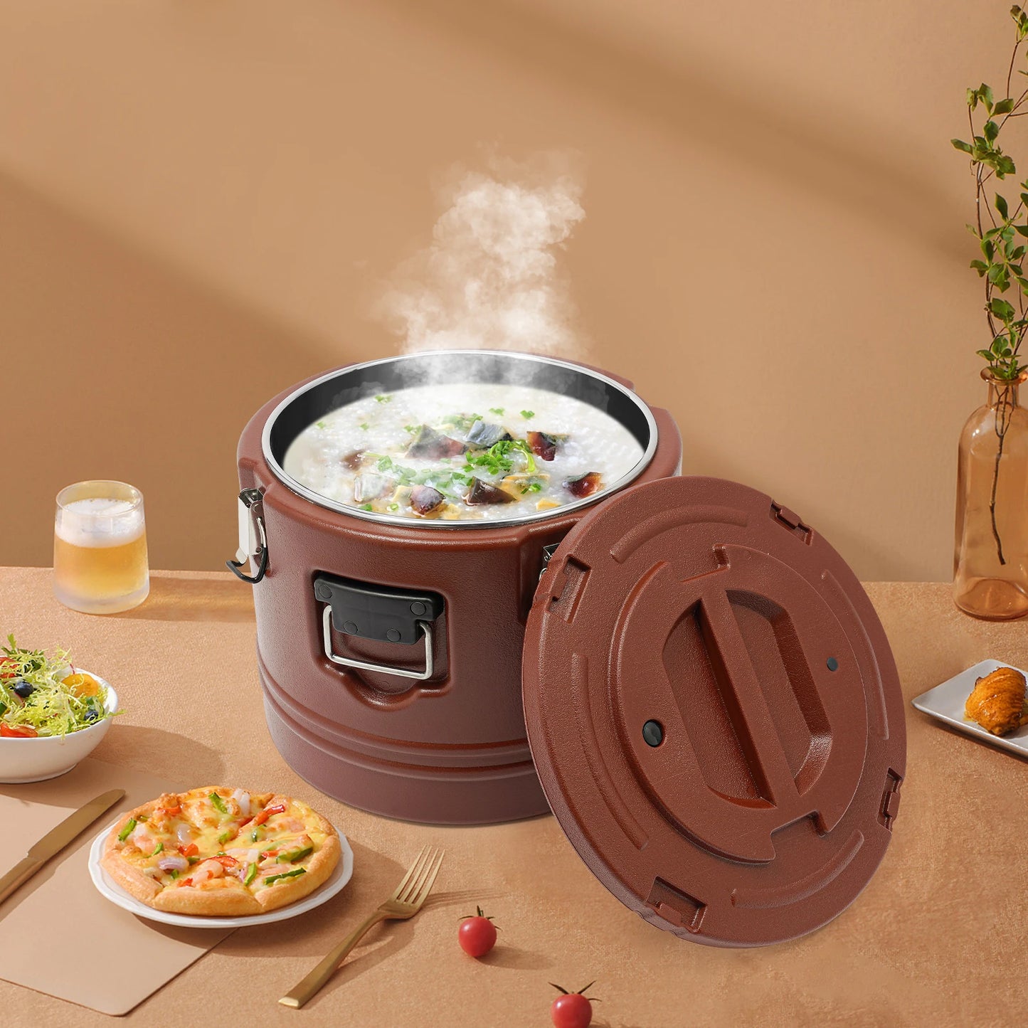 Stainless Steel Food Warmer Carrier For Hot Or Cold