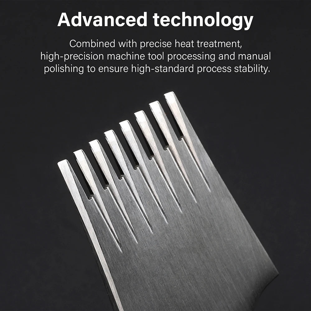 WUTA Leather Chisel French Style Pricking Iron Die Steel Punch