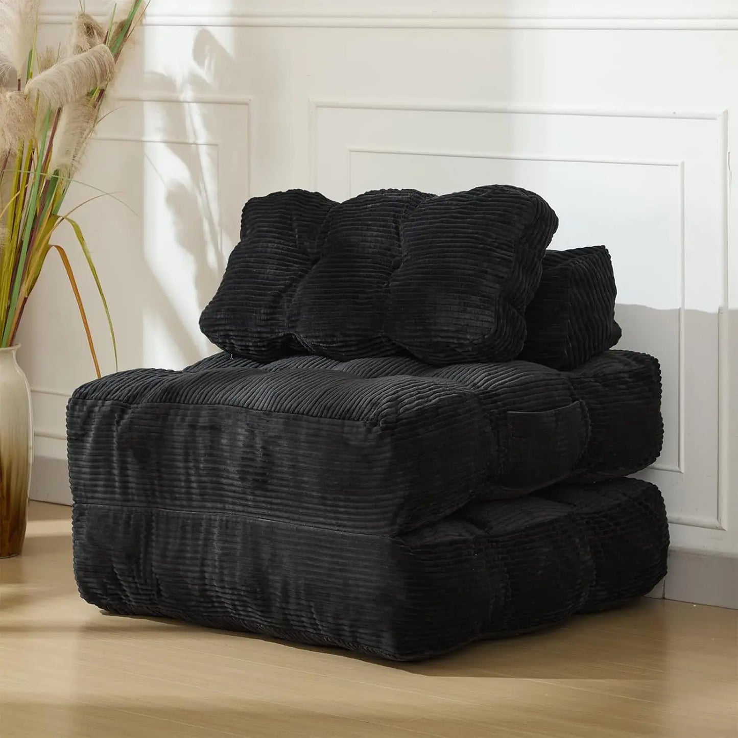 HiMISSCN 3 In 1 Folding Sofa Bed With Back Support