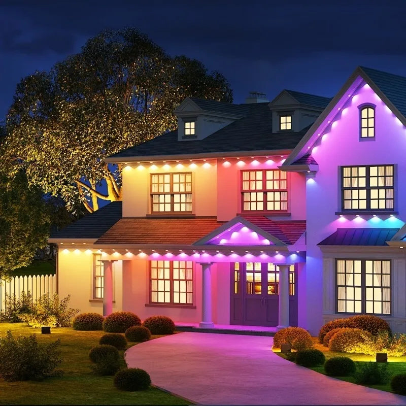 Permanent Outdoor Light Smart RGBIC For Party Garden Patio