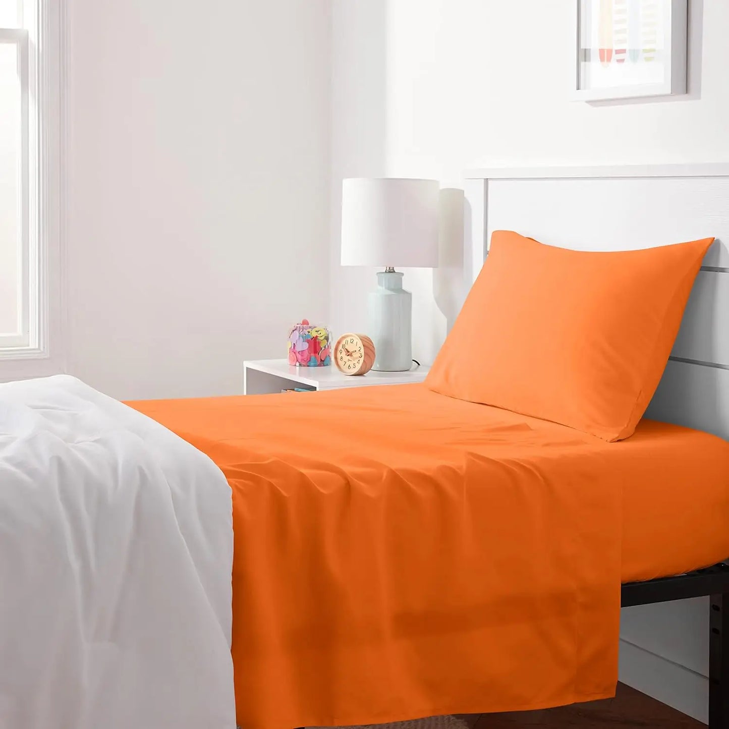 Soft Microfiber Kids Sheet Set 3 Piece Machine Washable