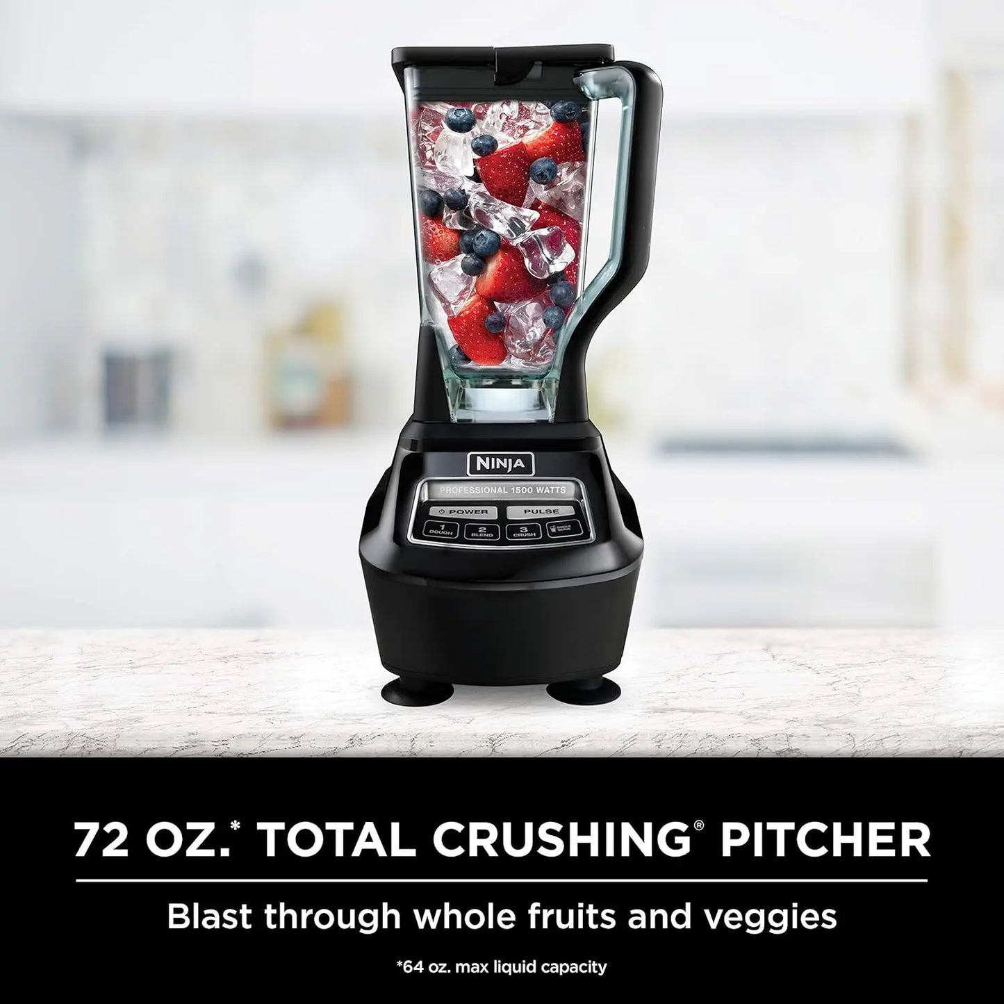 1500W Mega Kitchen System With Blender And Food Processor