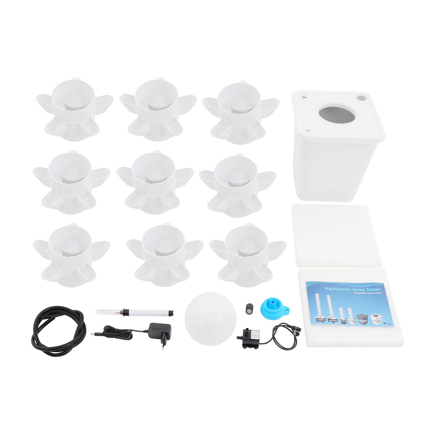 45-Hole Hydroponic Garden Vertical Tower