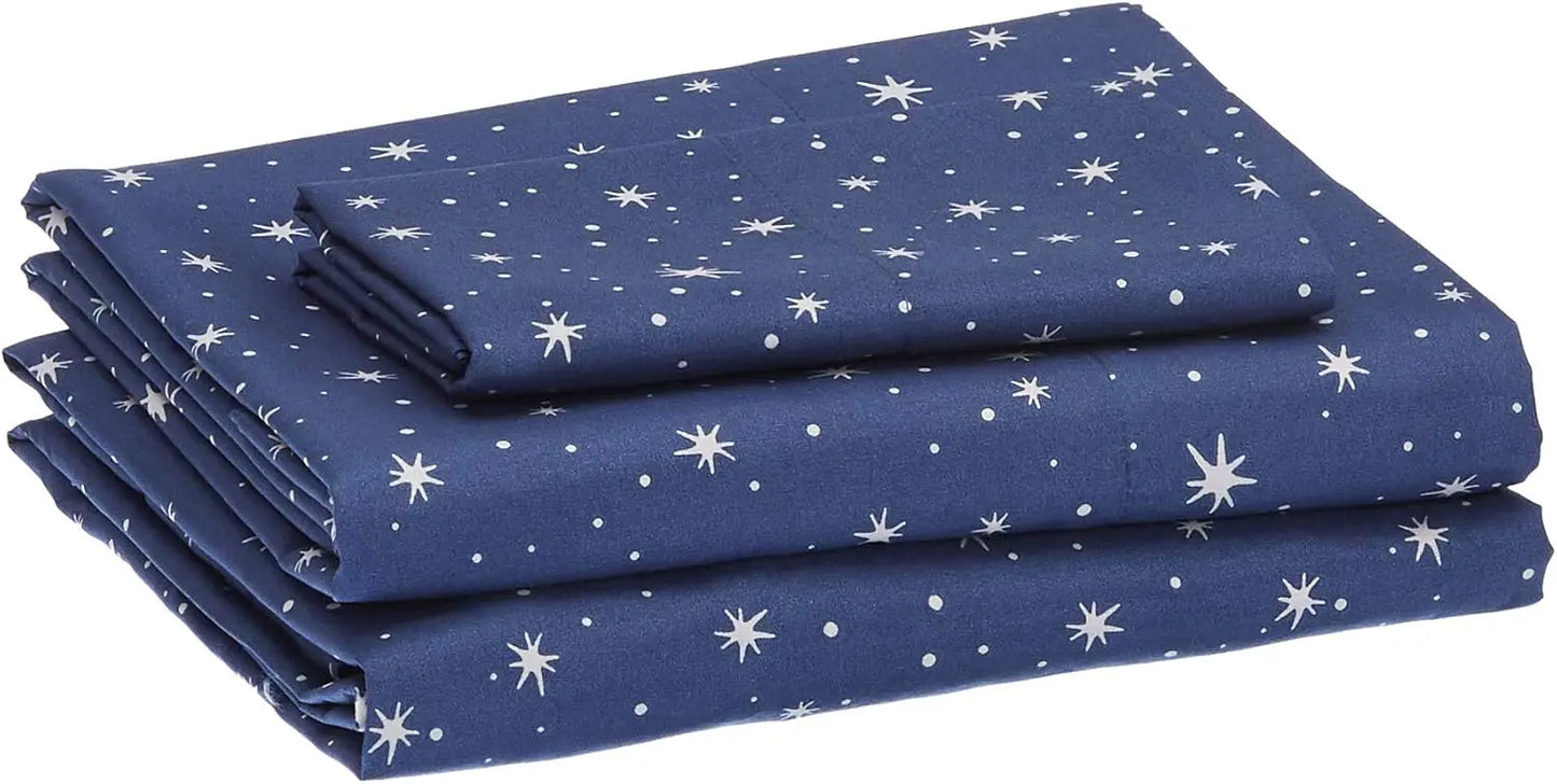 Soft Microfiber Kids Sheet Set 3 Piece Machine Washable