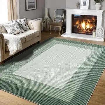 Garvee Abstract Plush Area Rug for Bedroom and Living Room Decor
