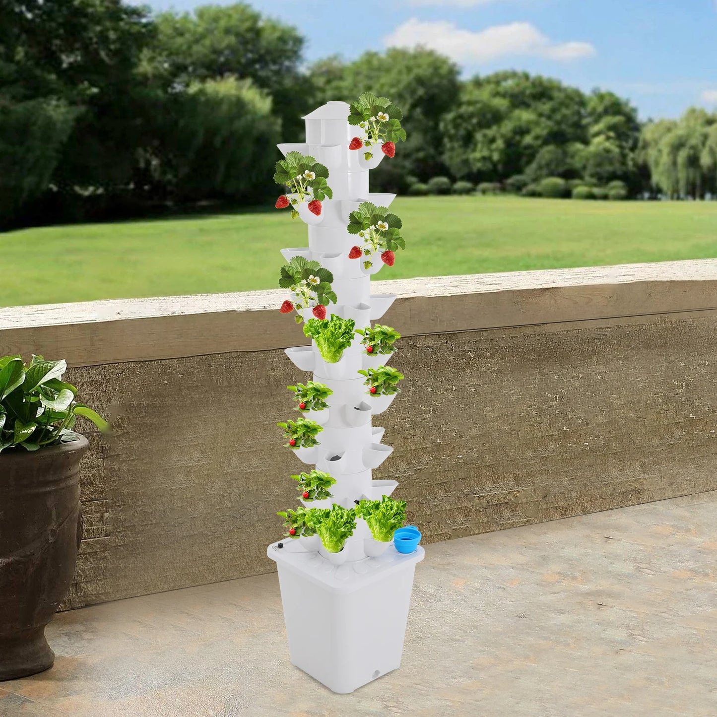 45-Hole Hydroponic Garden Vertical Tower
