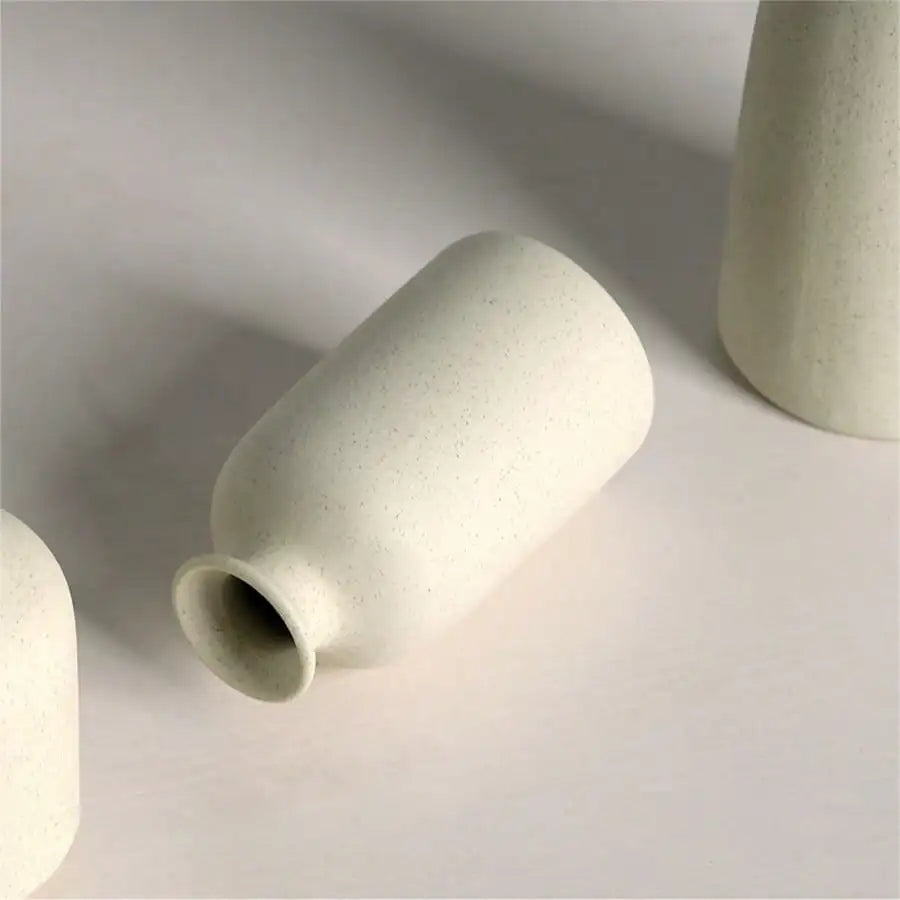 Minimalist Porcelain Vases Set for Modern Home Decor and Weddings