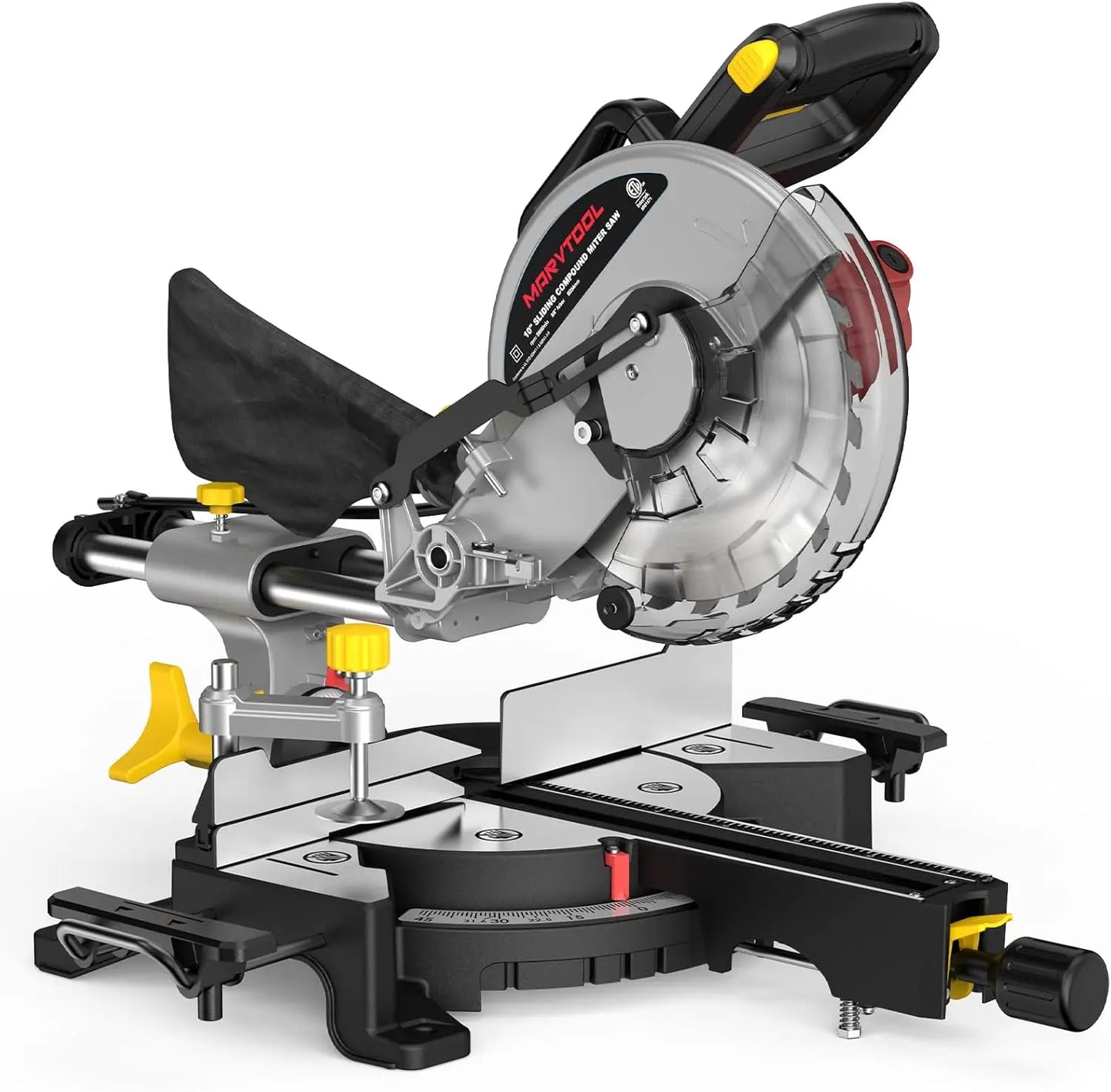 Marvtool Compound Sliding Miter Saw 5 Amp 36 Tooth Blade