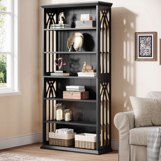 Tribesigns 6-Tier Freestanding Bookshelf Display Bookcase