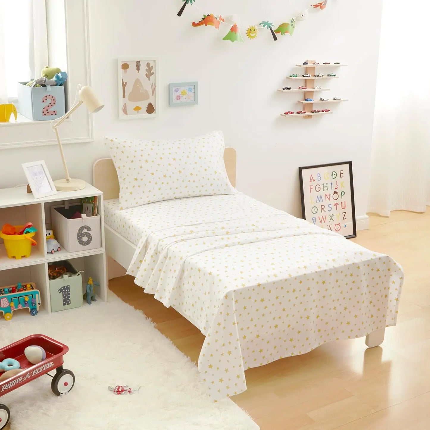Soft Microfiber Kids Sheet Set 3 Piece Machine Washable