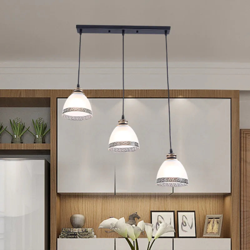 Owen Lyca Modern LED Chandelier Crystal Glass Shade