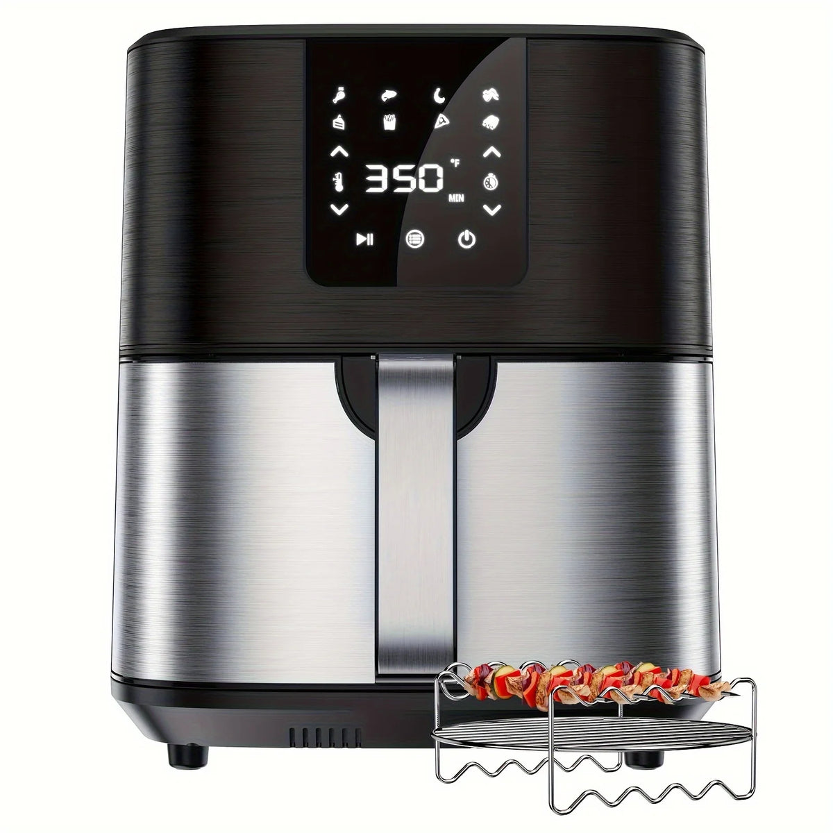 KitCook Digital Air Fryer With Touchscreen And Eight Cooking Presets
