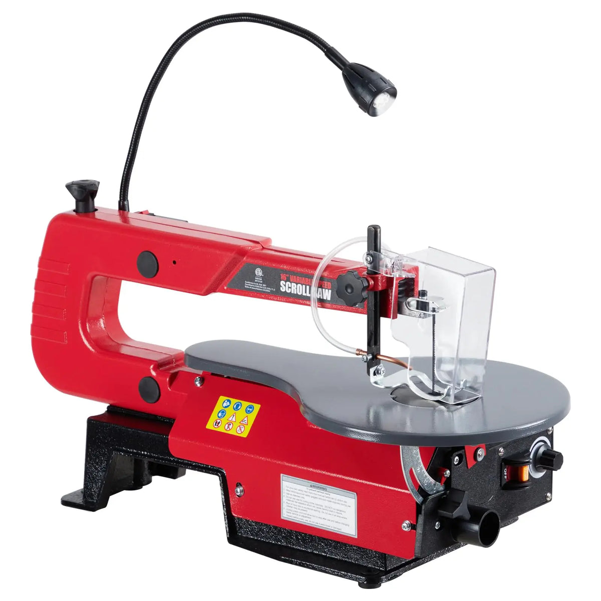 Variable Speed Scroll Saw With LED Light Adjustable Work Table