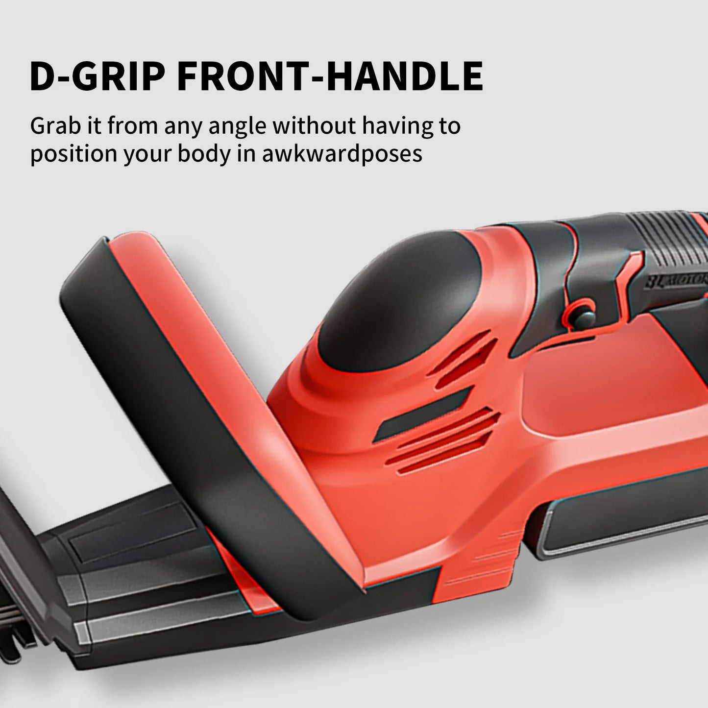 Cordless Hedge Trimmer With Battery Charger