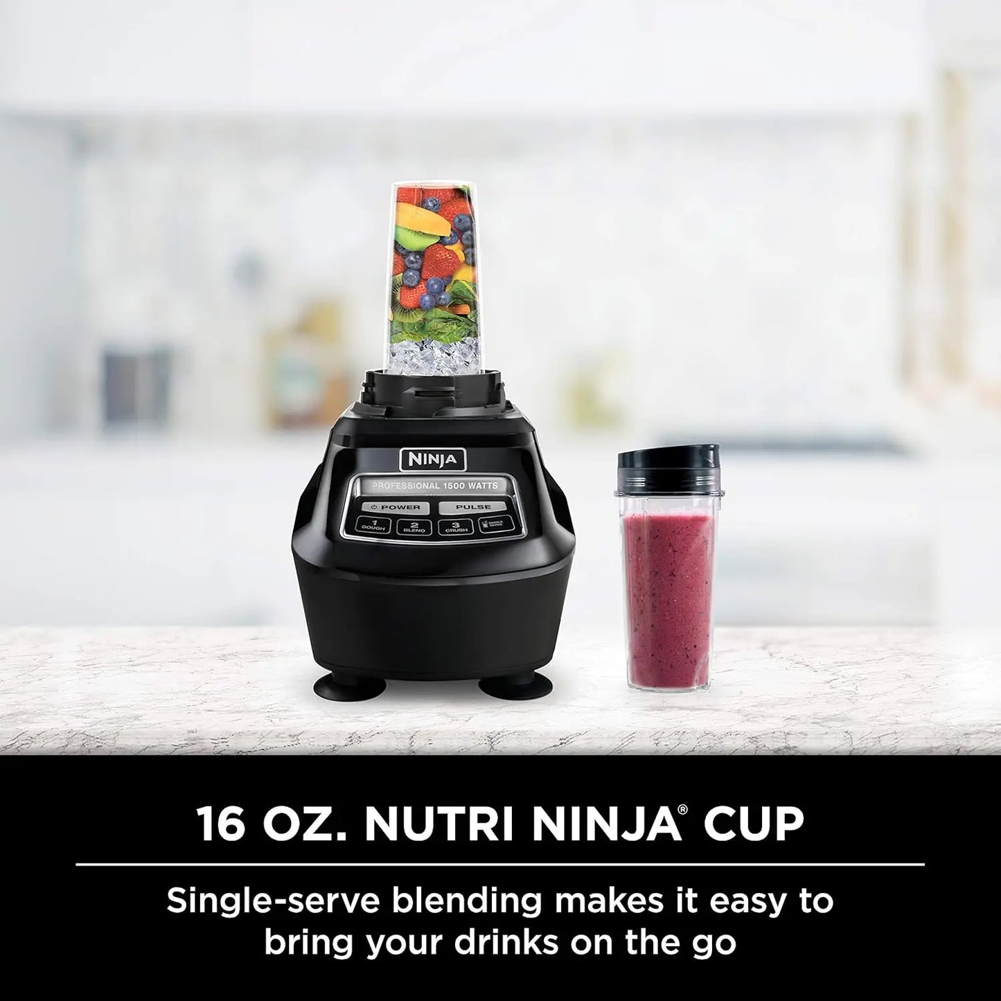 1500W Mega Kitchen System With Blender And Food Processor