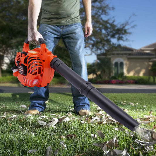 Gas Leaf Blower Two Stroke Handheld Commercial Grade