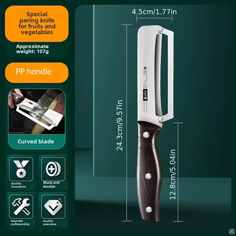 XUANXIANG Stainless Steel Peeler With Wooden Handle For Fruits And Vegetables