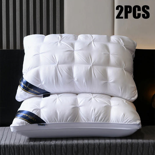 Sleep Pillow Set 2 Piece Soft Supportive Pillows for All Sleep Positions