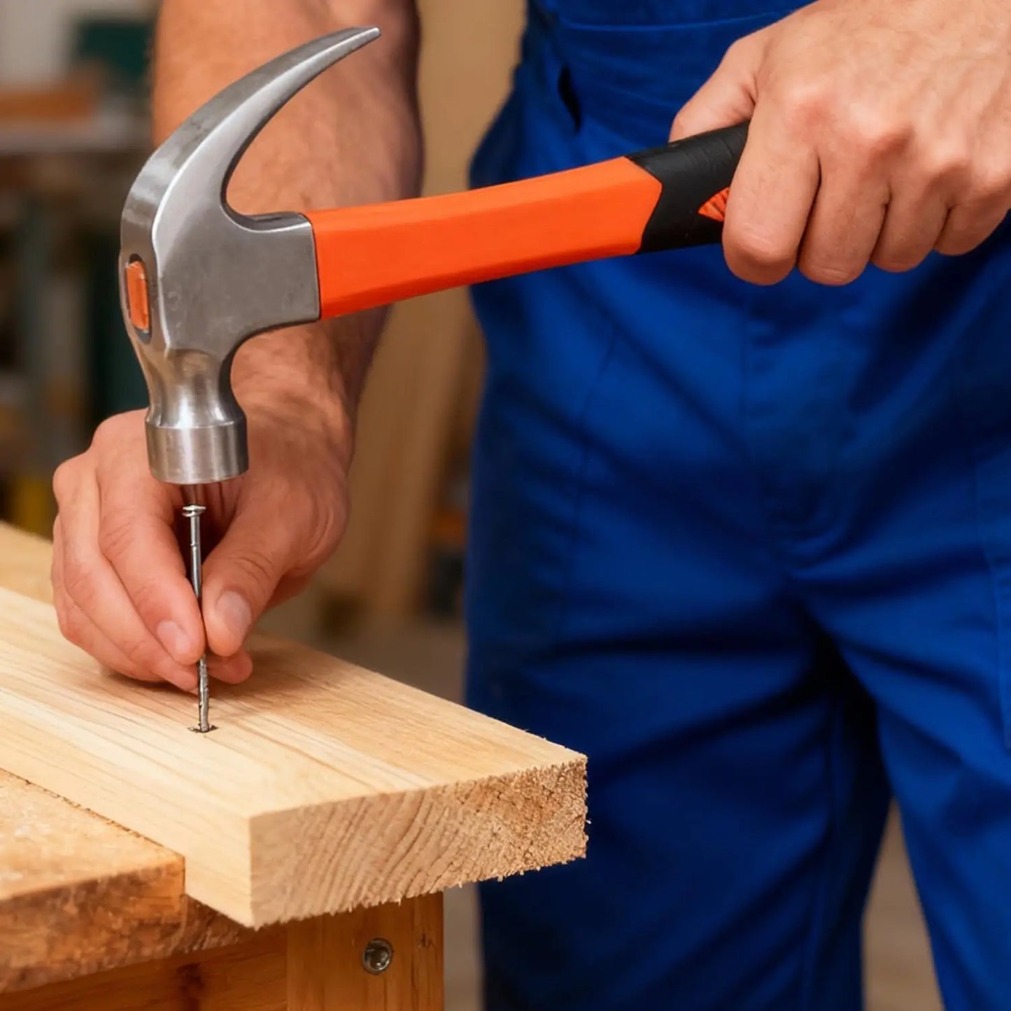 Smooth Face Framing Hammer 11oz For DIY And Home Use