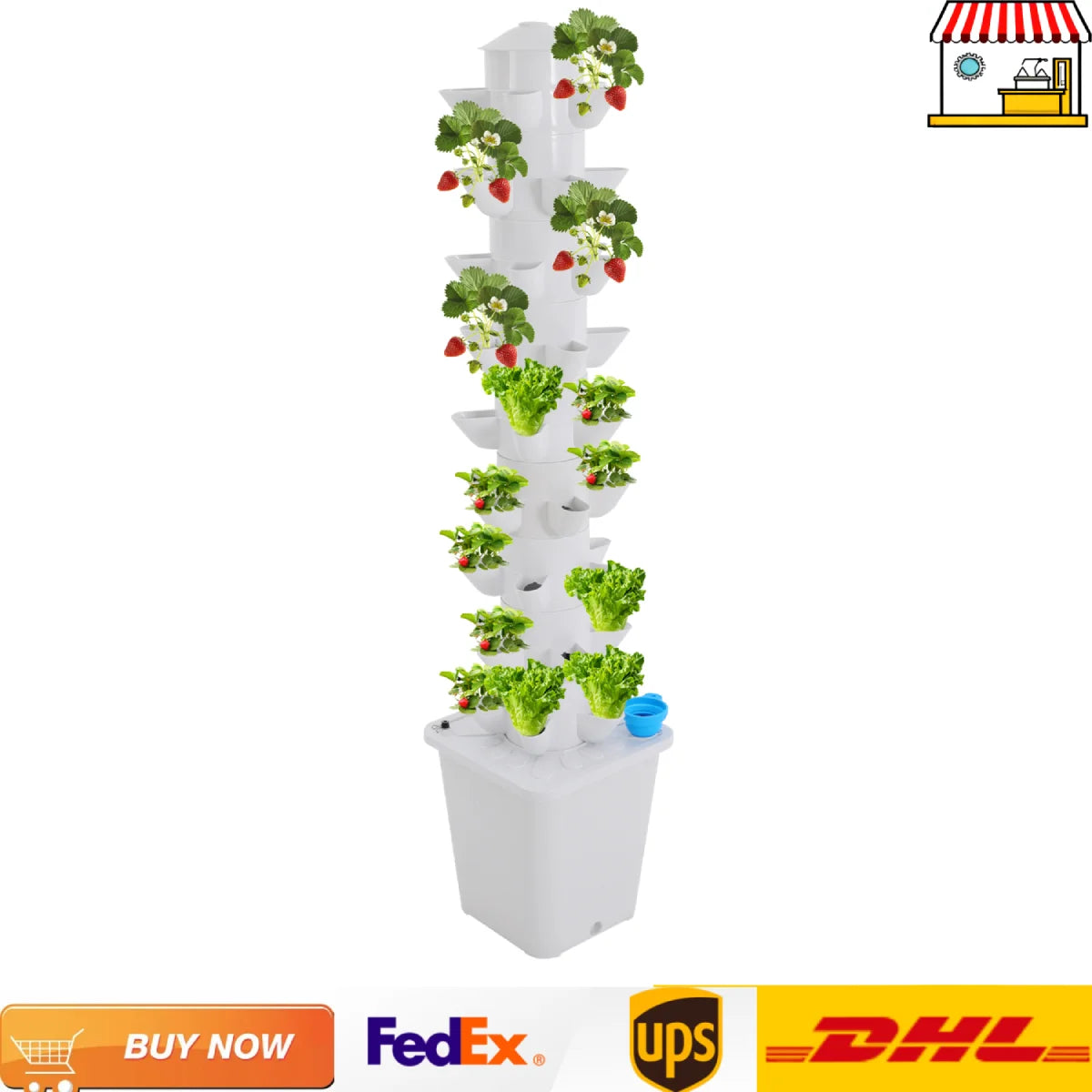 45-Hole Hydroponic Garden Vertical Tower