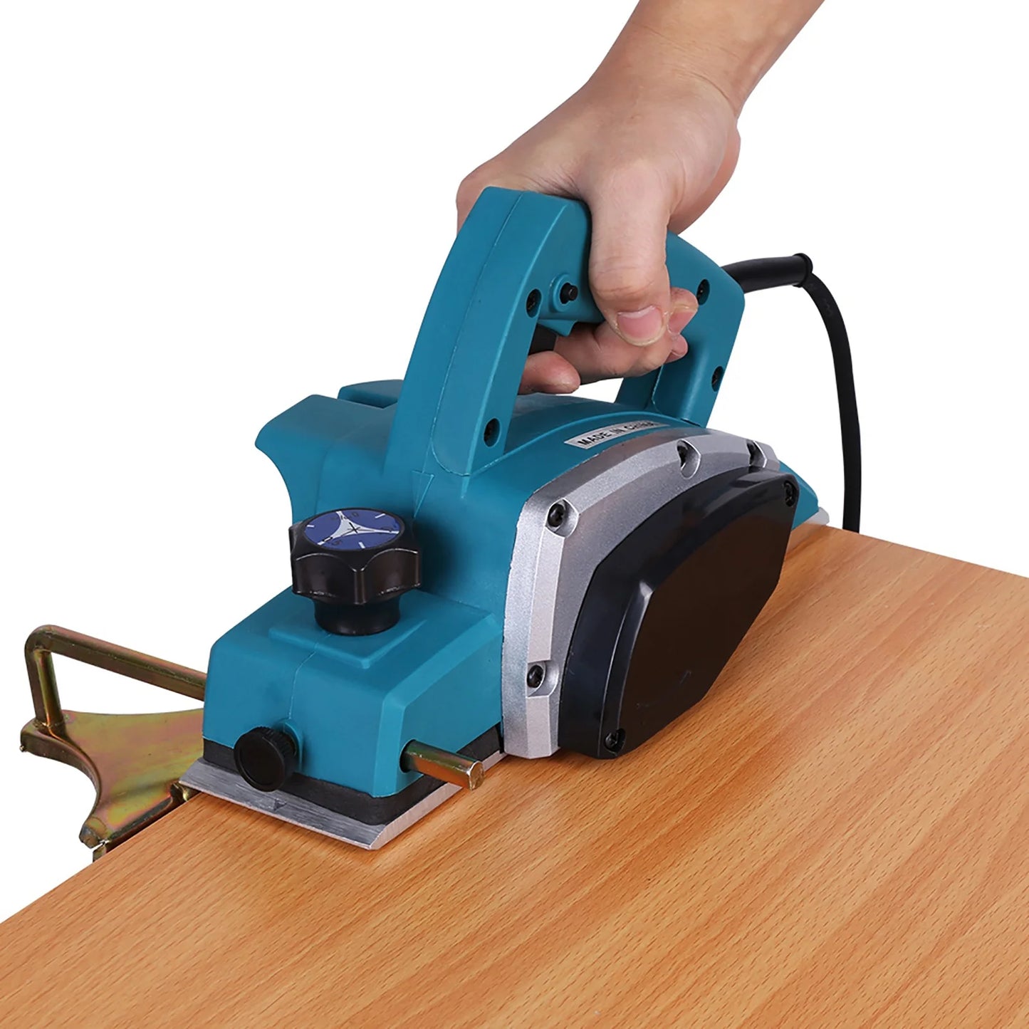 800W Portable Electric Wood Planer Handheld 16000RPM High Speed