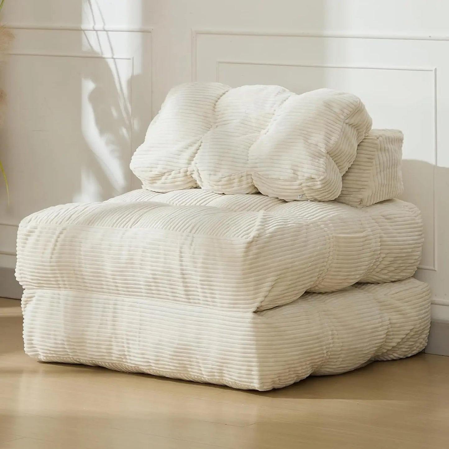 HiMISSCN 3 In 1 Folding Sofa Bed With Back Support