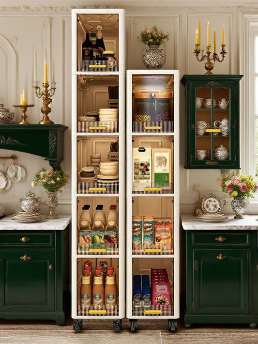Ultra Thin Gap Storage Cabinet For Kitchen And Bathroom