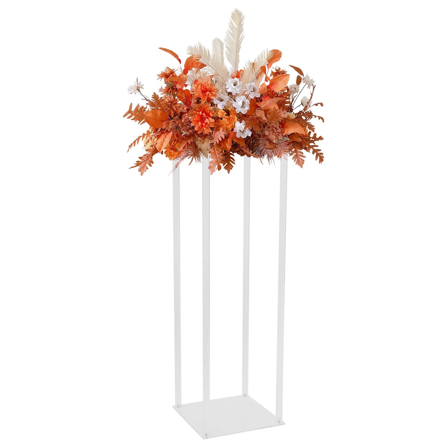 Acrylic Wedding Flower Stands Set For Tables And Floor Decorations