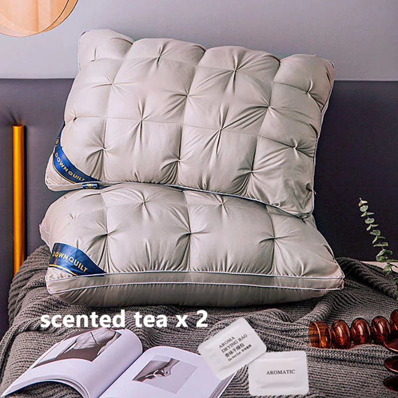 Sleep Pillow Set 2 Piece Soft Supportive Pillows for All Sleep Positions