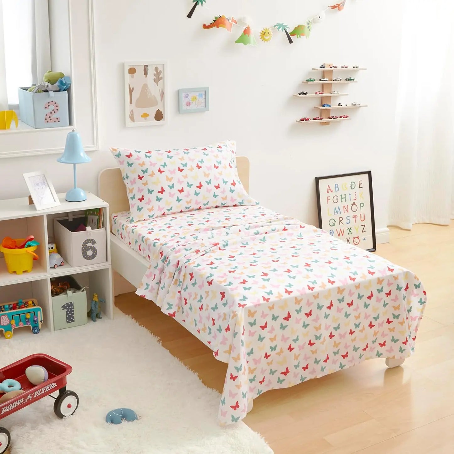 Soft Microfiber Kids Sheet Set 3 Piece Machine Washable