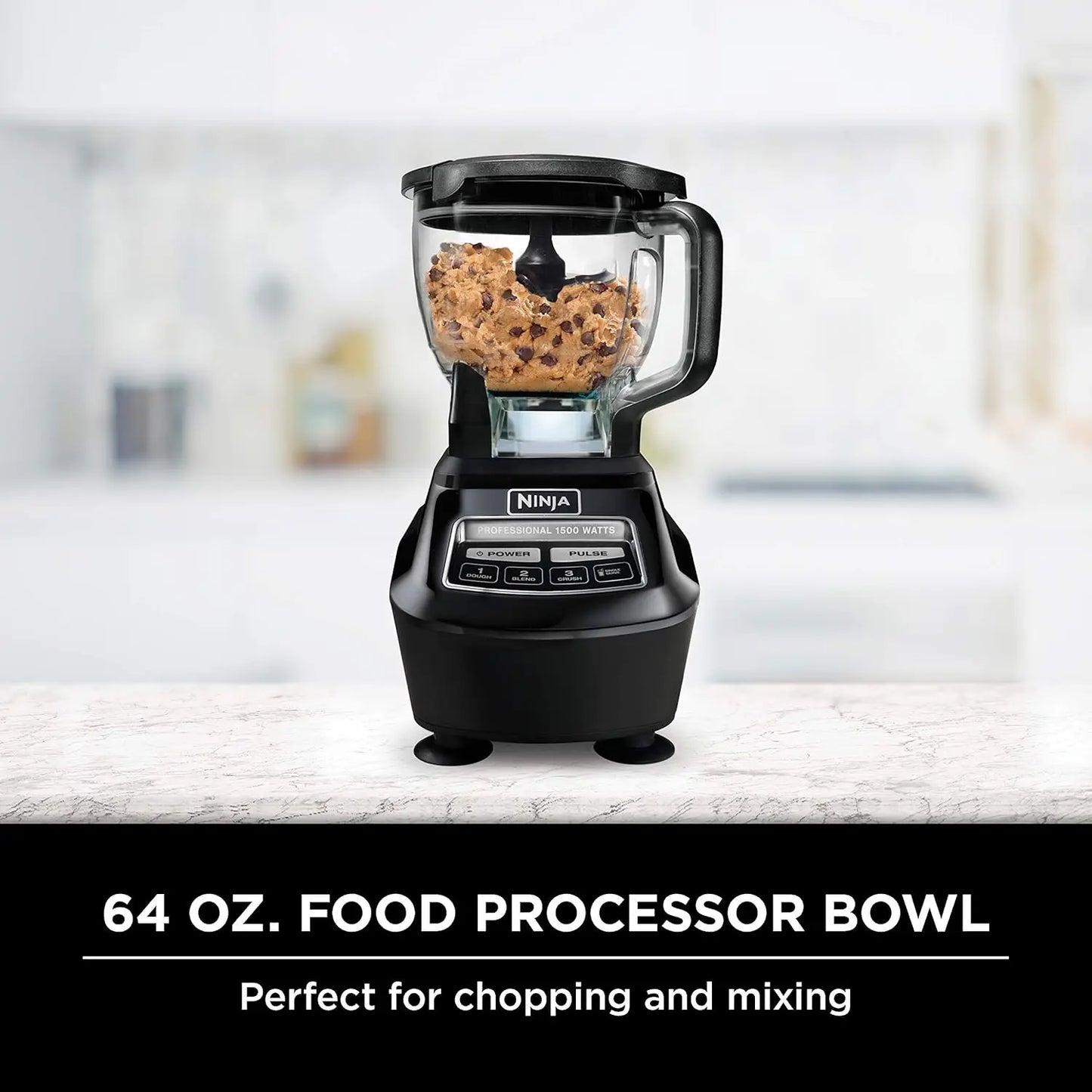 1500W Mega Kitchen System With Blender And Food Processor