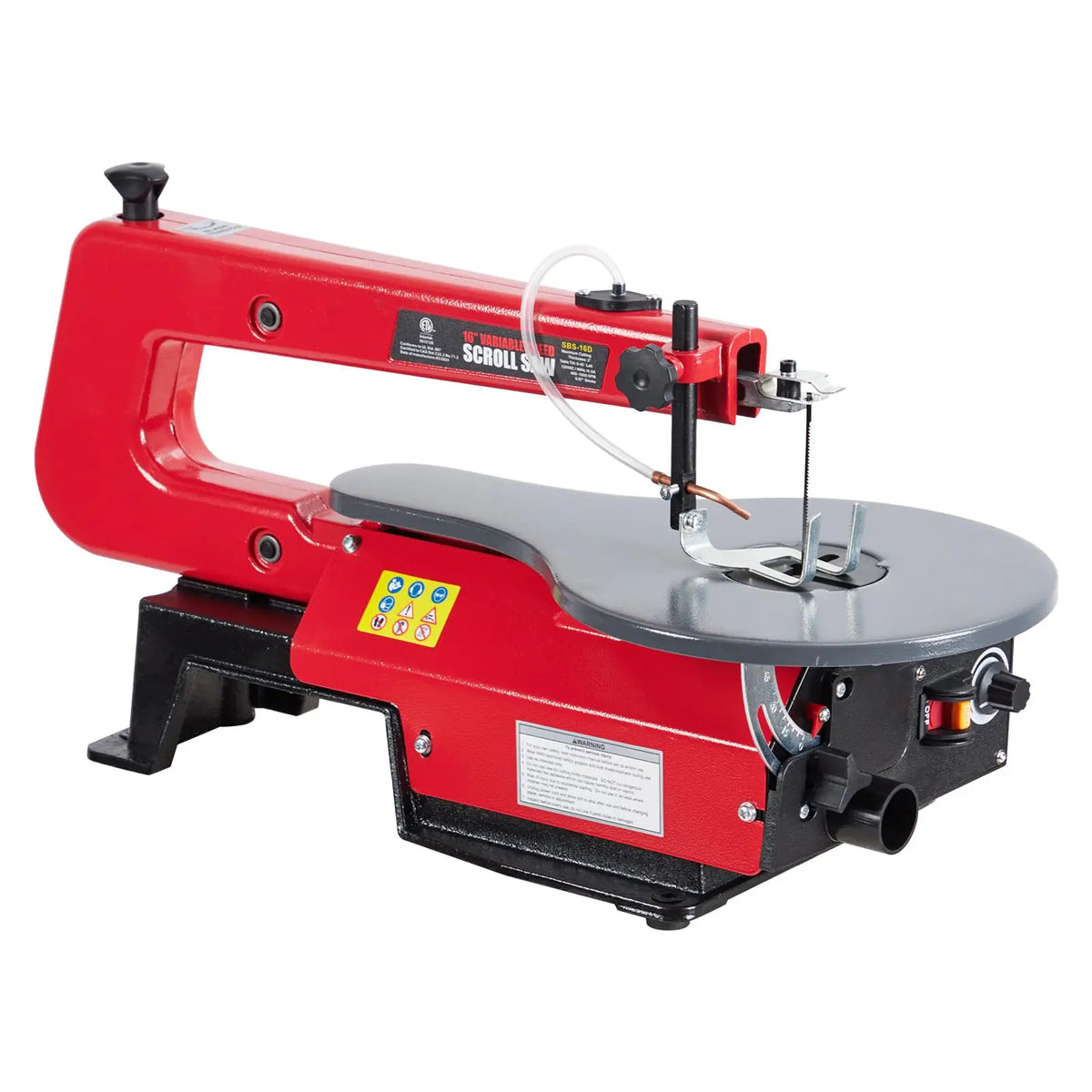 Variable Speed Scroll Saw With LED Light Adjustable Work Table