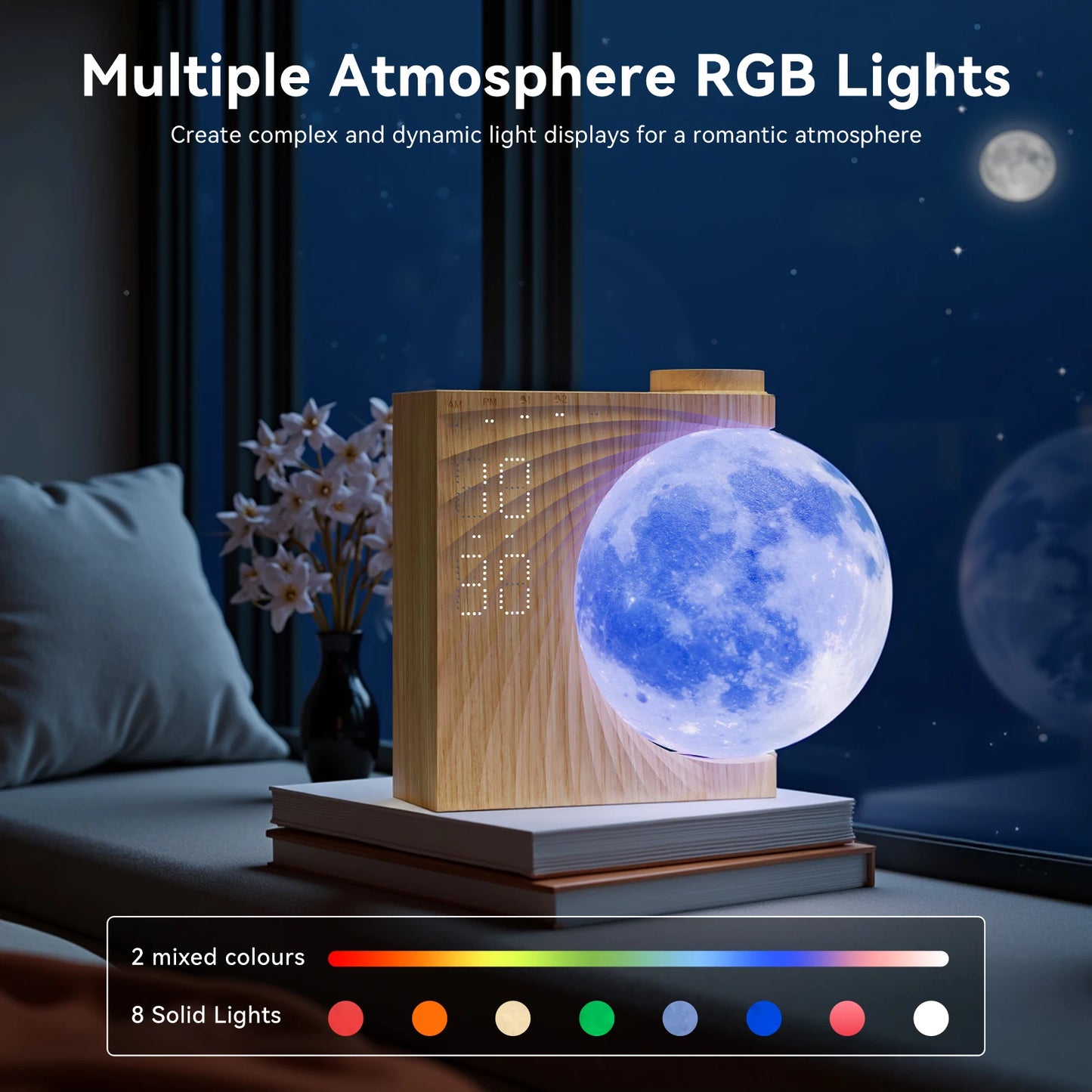 RETEYUNG Sunrise Alarm Clock for Heavy Sleepers