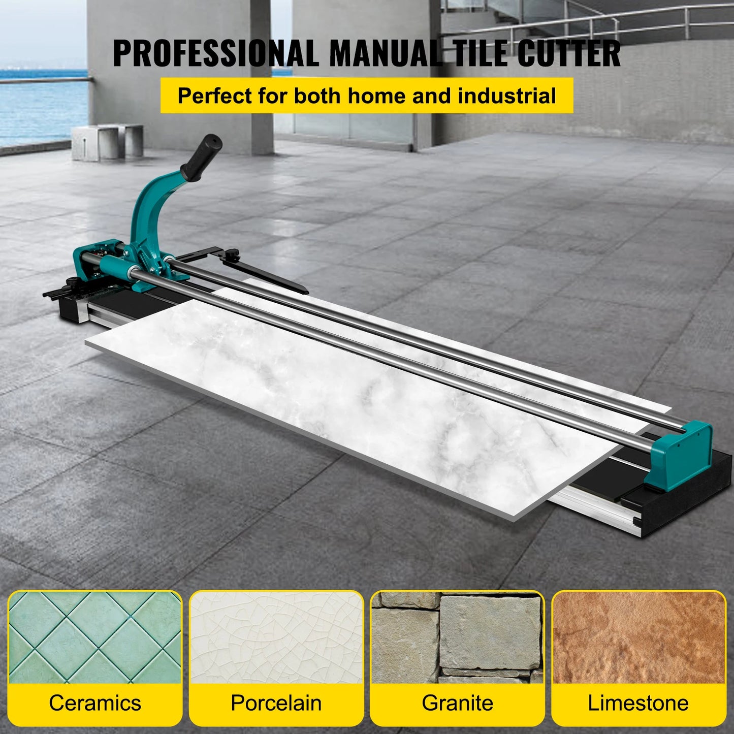 Manual High Precision Tile Cutter For Ceramic And Floor Tiles